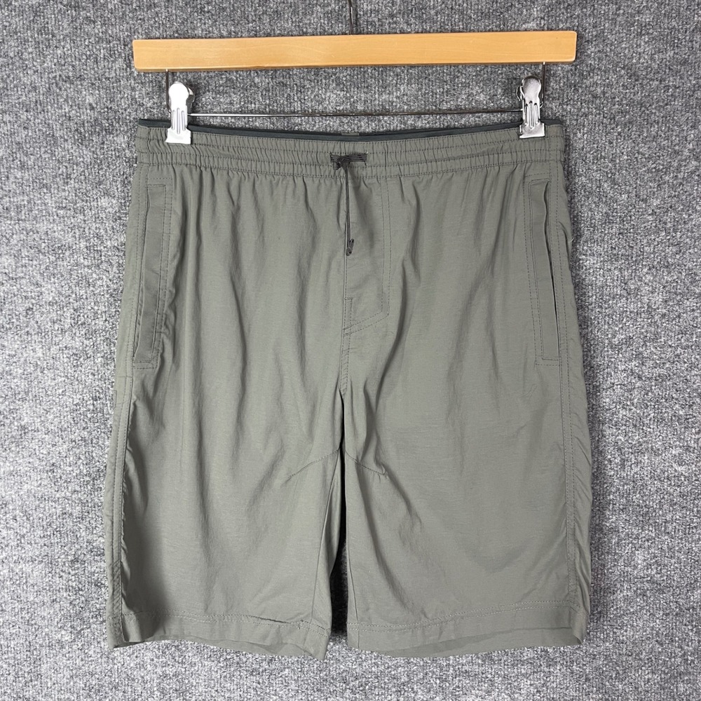 KUHL Shorts Mens Medium Gray Elastic Waist Hiking Outdoor Athletic